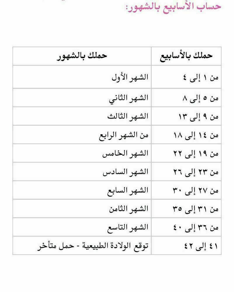 شكل الجنين في الشهر الرابع 10511