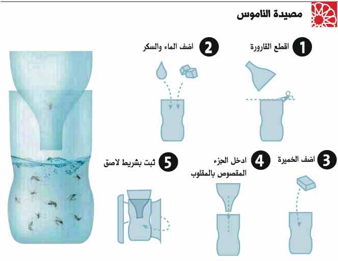 القضاء على الناموس , طرق مختلفة للقضاء على الناموس