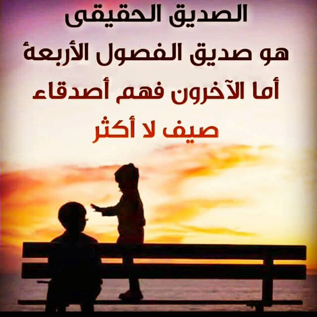 شعر عن الصداقة الحقيقية قصير 2871 7