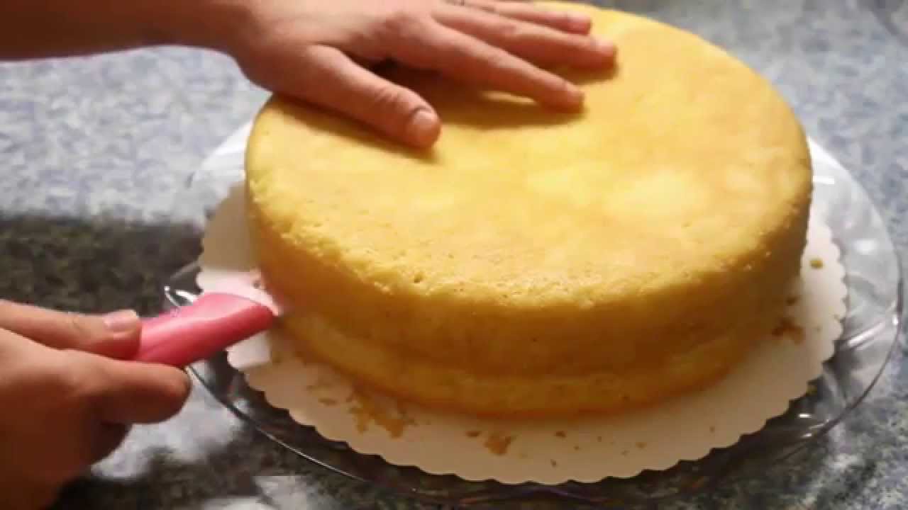 عمل اسفنجية طريقة كيكة الكيكة الاسفنجية
